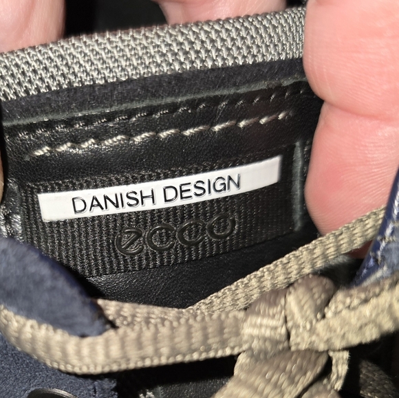 Ecco Astir Lace Up Suede Leather Sneakers Shoes Men's EU 43 or US 9 or 9.5 - Picture 8 of 13